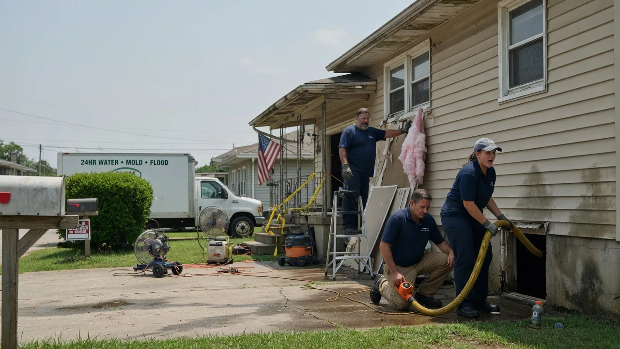 Water Damage Repair in New Paris, IN near me